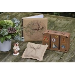 URNE OU TIRELIRE VALISE VOYAGE 24 x 16 x 10 CM 