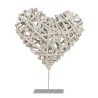 COEUR ROTIN SUR PIED NATUREL 35X31X47CM 