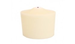 BOUGIE CIRE FLAMME LED REALISTE 10X17 CM