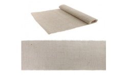 CHEMIN DE TABLE JUTE MAILLE SERREE 29CM X 5M