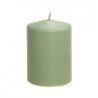 BOUGIE CYL VERT SAUGE 6CM X 10CM 