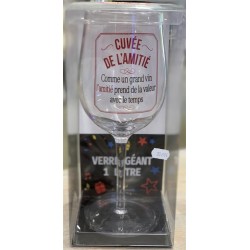 VERRE A VIN XXXL CUVEE DE L'AMITIE