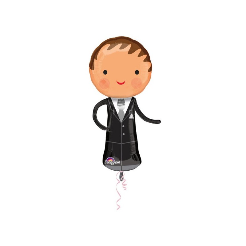 BALLON METALLIQUE MARIE 38 X 101 CM  BALLON METALLIQUE MARIE 38 X 101 CM