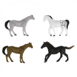 10 FIGURINES CHEVAUX