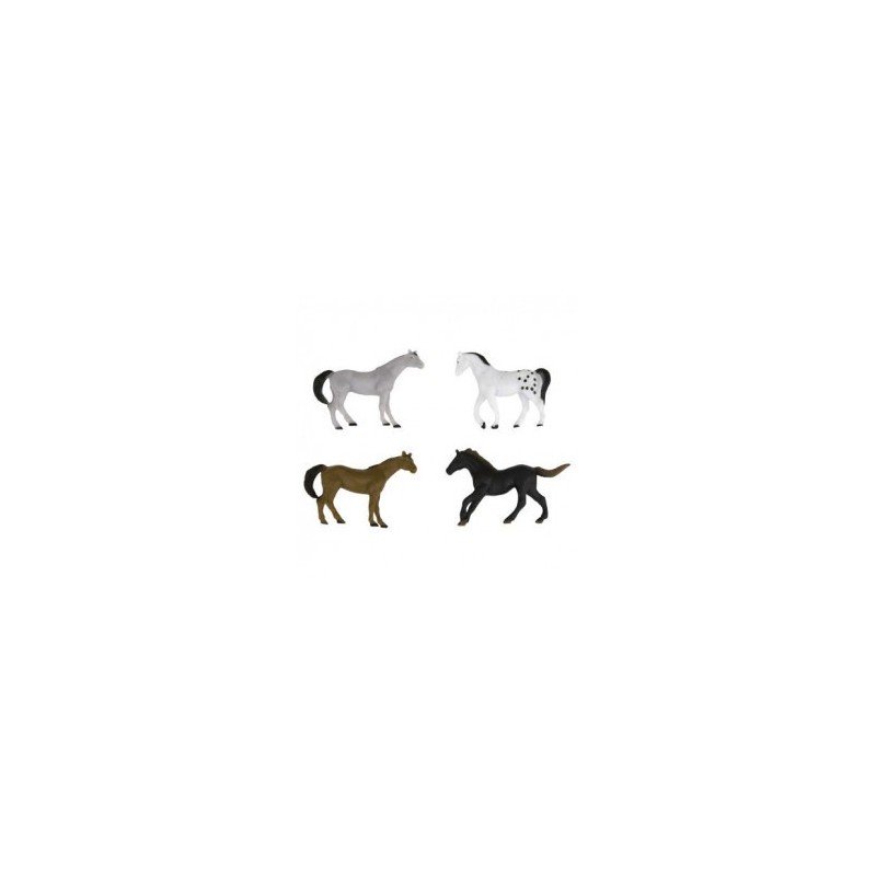 10 FIGURINES CHEVAUX