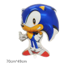 BALLON METALLIQUE SONIC JEU VIDEO FORME PERSONNAGE