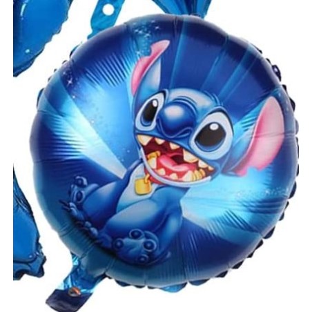 BALLON METALLIQUE STITCH ROND 45 CM