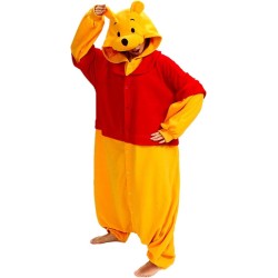 DEGUISEMENT WINNIE L'OURSON KIGURUMI TAILLE L