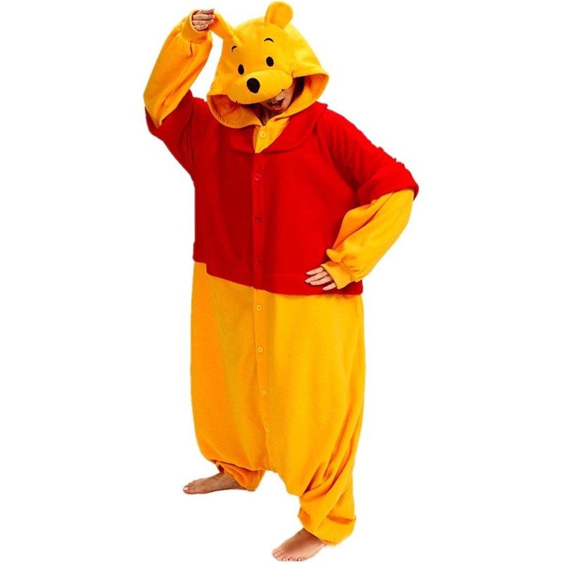 DEGUISEMENT WINNIE L'OURSON KIGURUMI TAILLE XL