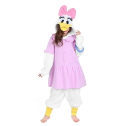 DEGUISEMENT CANARD ROSE DAISY KIGURUMI TAILLE XL