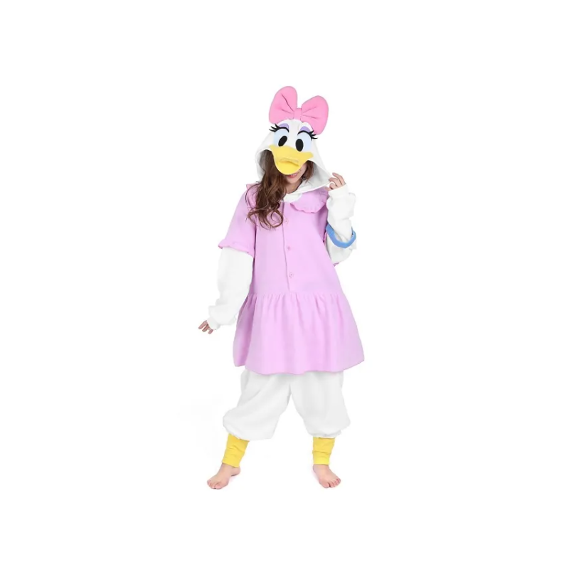 DEGUISEMENT CANARD ROSE DAISY KIGURUMI TAILLE XL