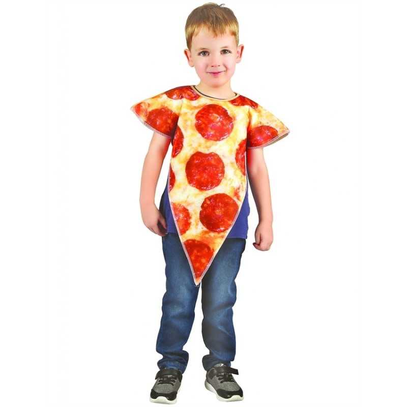 DEGUISEMENT ENFANT PART DE PIZZA TAILLE 3-4 ANS 