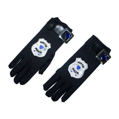 GANTS NOIR POLICE