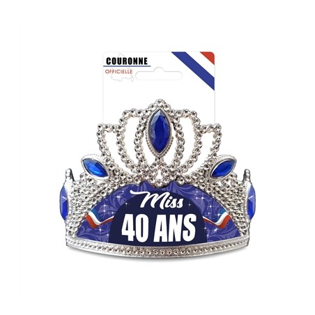 DIADEME ANNIVERSAIRE 40 ANS 