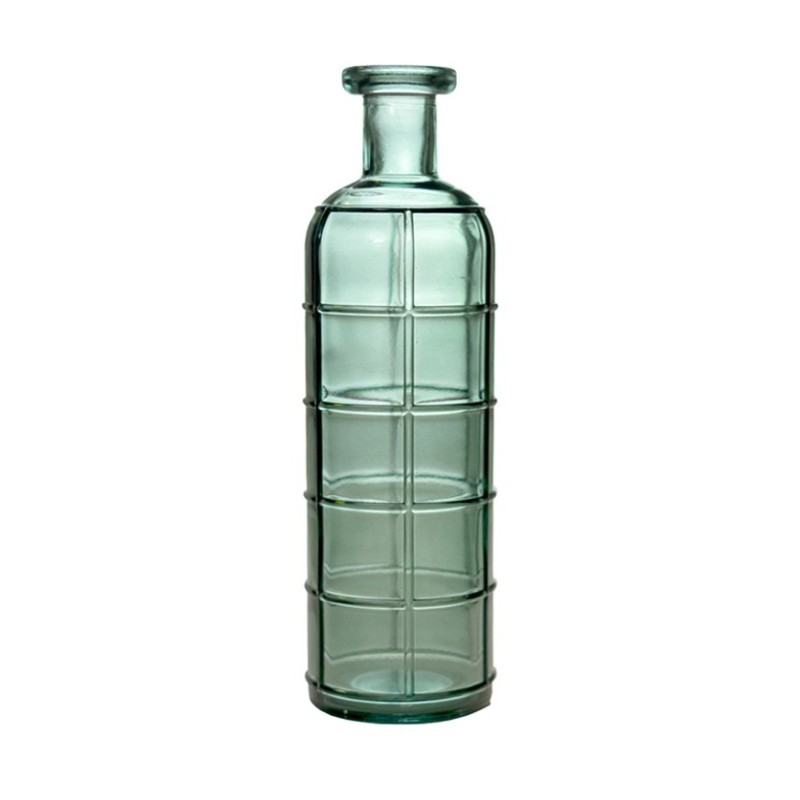 VASE GRAFIKA 1.7L DIA 10CM X 33CM HAUTEUR VERT OCEAN 