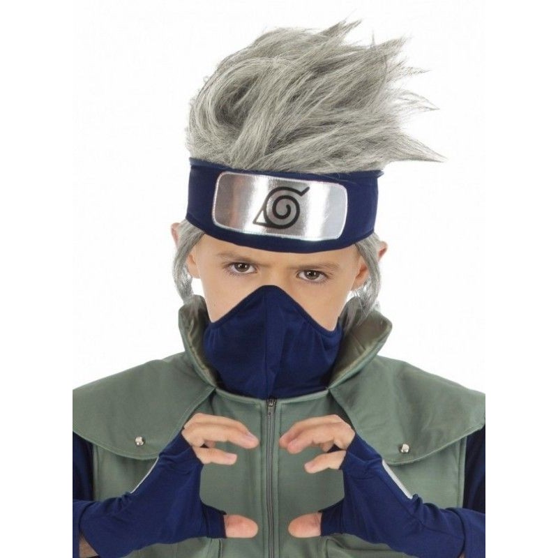 PERRUQUE NARUTO KAKASHI HATAKE ENFANT