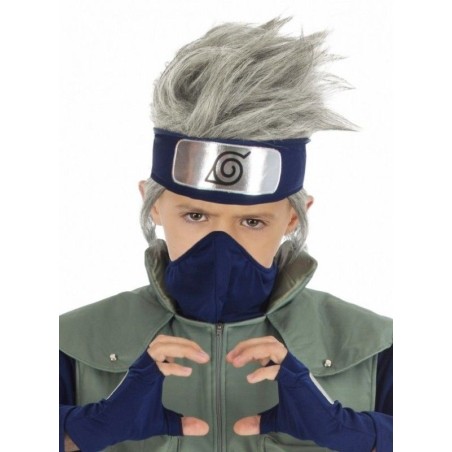 PERRUQUE NARUTO KAKASHI HATAKE ENFANT