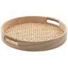 PLATEAU ROND CANNAGE DIAMETRE 30 CM X 4.5 CM DE HAUTEUR 