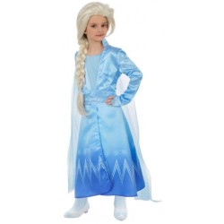 DEGUISEMENT FILLE REINE DES GLACES TAILLE 104 CM 