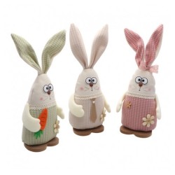 LAPIN RIGOLO 12 X 9 X 32 CM HAUTEUR