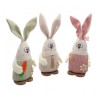 LAPIN RIGOLO  12 X 9 X 32 CM HAUTEUR 