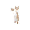 LAPIN RESINE  4 X 4.5 X 12 CM DE HAUTEUR 