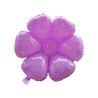 BALLON METALLIQUE FLEURS MARGUERITE LAVANDE OU LILAS 75 X 71 CM GONFLE