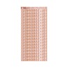 RIDEAU MURAL ROSE GOLD  100 X 200 CM 