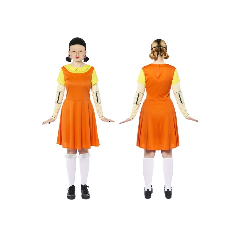 DEGUISEMENT POUPEE SQUID GAME TAILLE 42-44