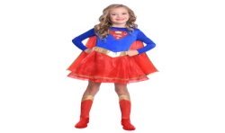 DEGUISEMENT FILLE SUPERGIRL TAILLE 8-10 ANS 