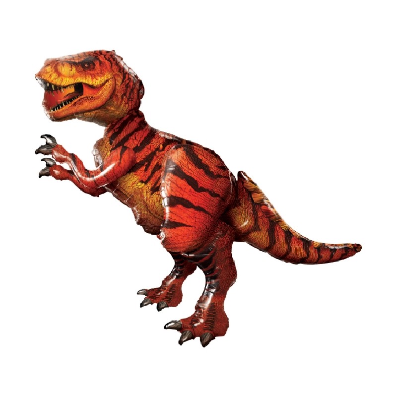 BALLON METALLIQUE AIRWALKER JURASSIC  WORLD T-REX 172 CM 