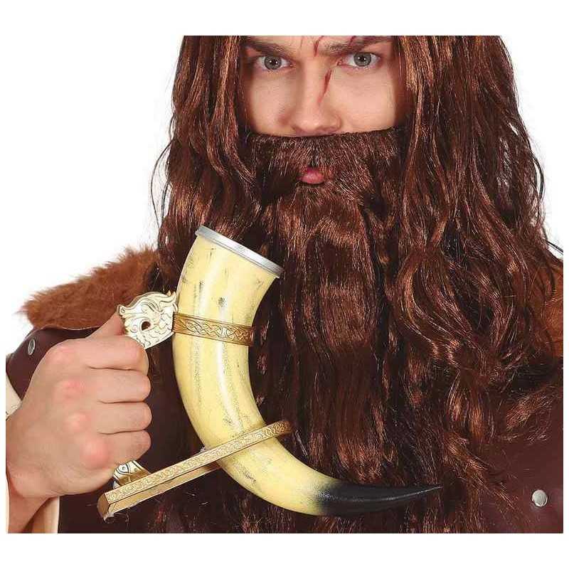 CORNE DE VIKING AVEC SUPPORT 25 CM