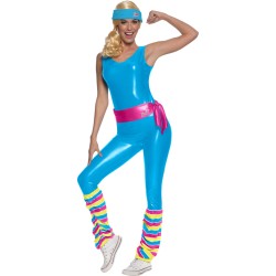 DEGUISEMENT BARBIE AEROBIQUE TAILLE S