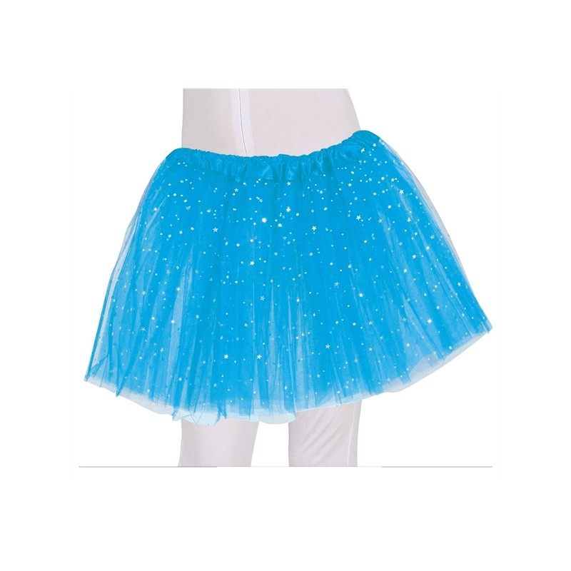 TUTU BLEU BRILLANT 30 CM 