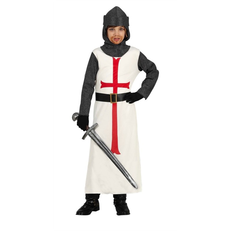 DEGUISEMENT ENFANT CHEVALIER CROISE TEMPLIER TAILLE 5-6 ANS DEGUISEMENT ENFANT CHEVALIER CROISE TEMPLIER TAILLE 5-6 ANS