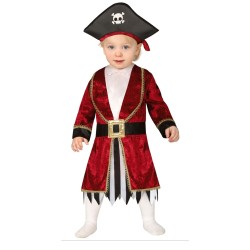 DEGUISEMENT BEBE PIRATE FILLE  18-24 MOIS 