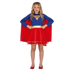 DEGUISEMENT FILLE SUPER HEROS TAILLE 10-12 ANS 