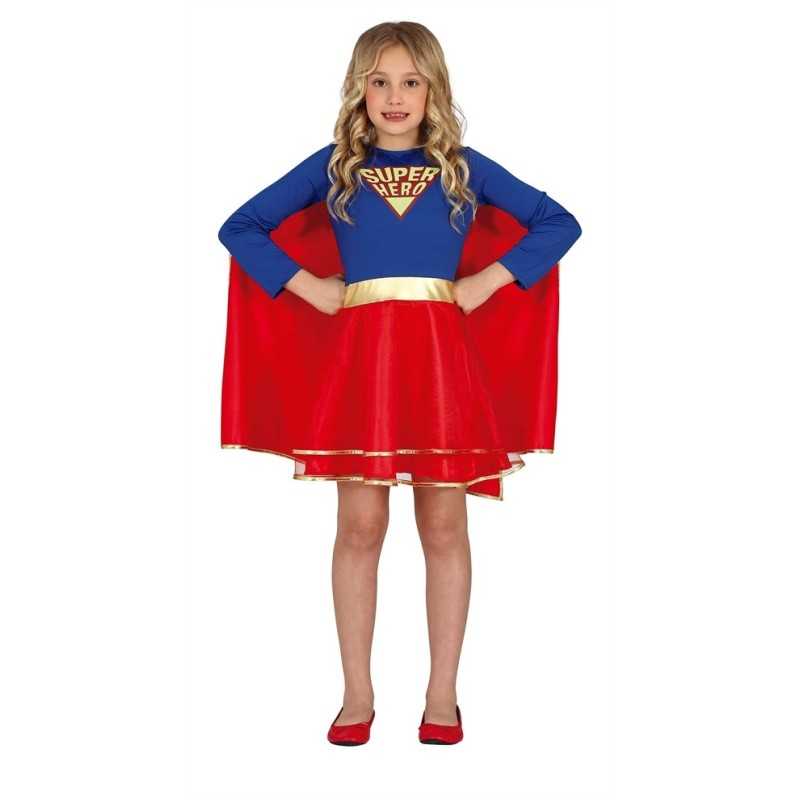 DEGUISEMENT FILLE SUPER HEROS TAILLE 10-12 ANS 