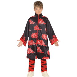 DEGUISEMENT NARUTO ITACHI MANTEAU TAILLE 10-12 ANS