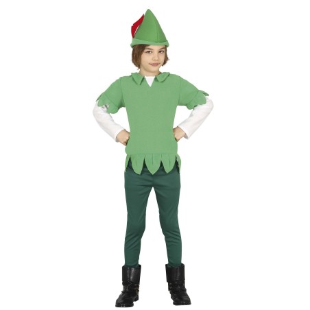 DEGUISEMENT ENFANT PETER PAN OU ARCHER TAILLE 5-6 ANS