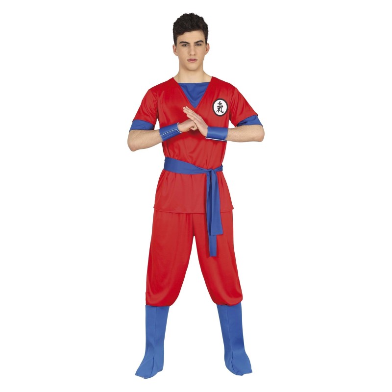 DEGUISEMENT ADO MANGA DRAGON ROUGE ET BLEU TAILLE 14-16 ANS DEGUISEMENT ADO MANGA DRAGON ROUGE ET BLEU TAILLE 14-16 ANS