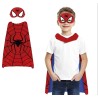 CAPE ET MASQUE ROUGE SUPER HERO SPIDER