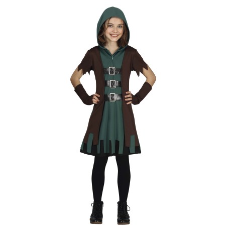DEGUISEMENT ENFANT ARCHER FILLE TAILLE 5-6 ANS 