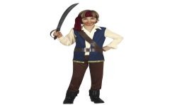 DEGUISEMENT ENFANT PIRATE BLEU TAILLE 10-12 ANS