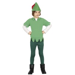 DEGUISEMENT ENFANT PETER PAN OU ARCHER TAILLE 7-9 ANS
