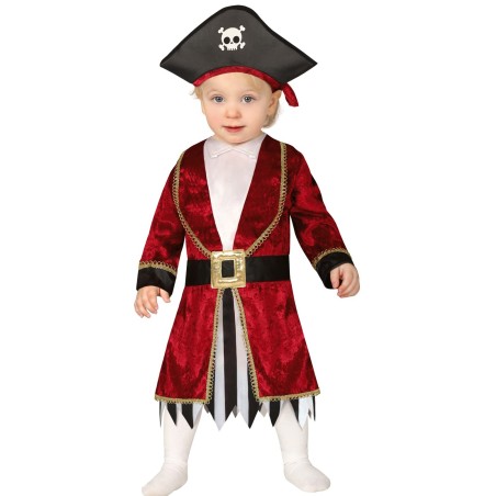 DEGUISEMENT BEBE PIRATE FILLE  12-18 MOIS 