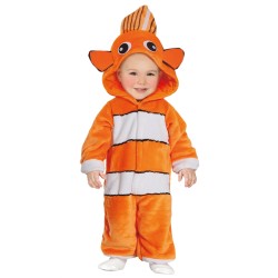 DEGUISEMENT BEBE POISSON CLOWN TAILLE 12-18 MOIS