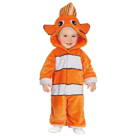 DEGUISEMENT BEBE POISSON CLOWN TAILLE 12-18 MOIS