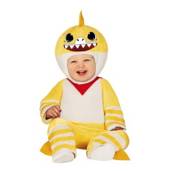 DEGUISEMENT BEBE REQUIN JAUNE TAILLE 18-24 MOIS 