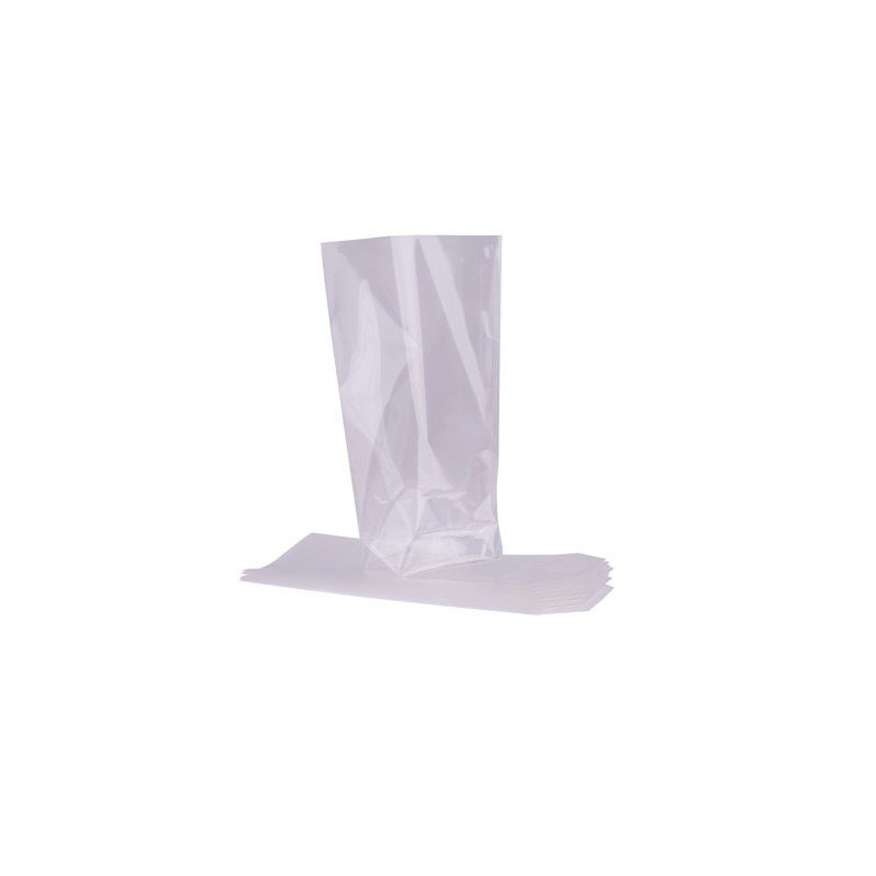 10 SACHETS ALIMENTAIRES TRANSPARENT 7.5 X 13 CM 